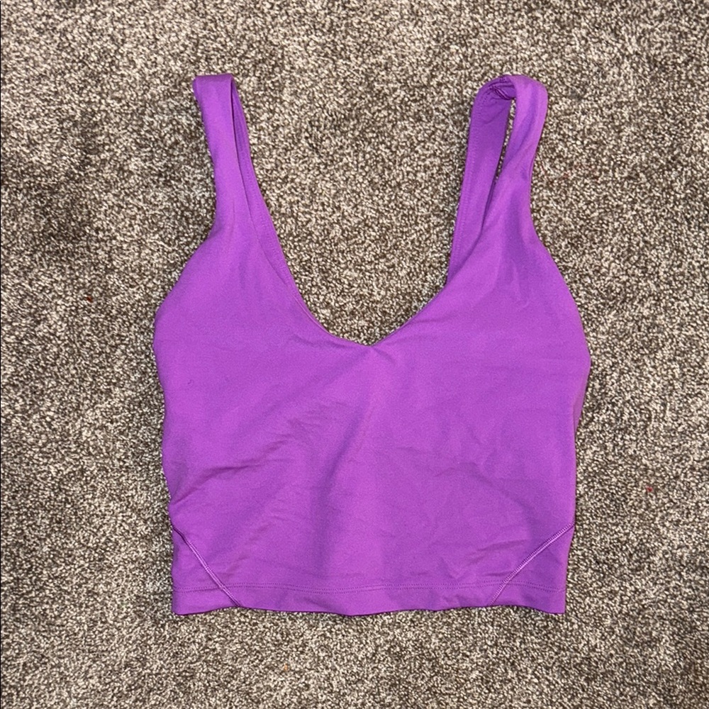 Like-new Lululemon Midnight Magenta Size 2 Align Tank Top